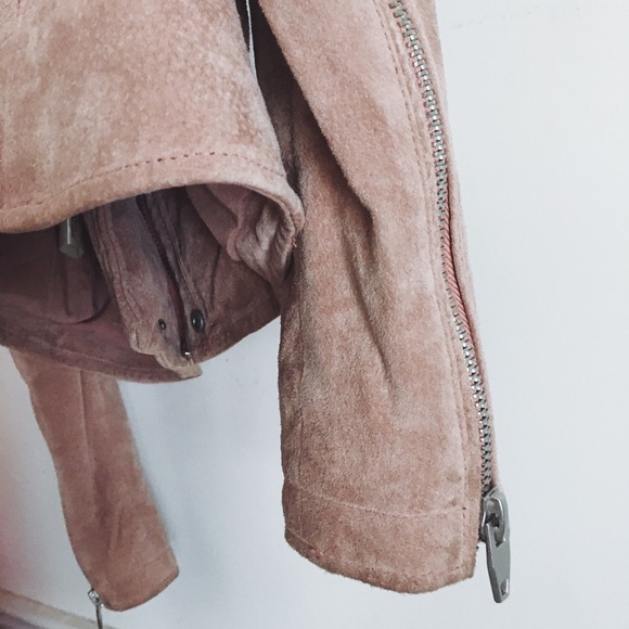 SL8 Suede Leather Motorcycle Jacket - Picture 4 of 6